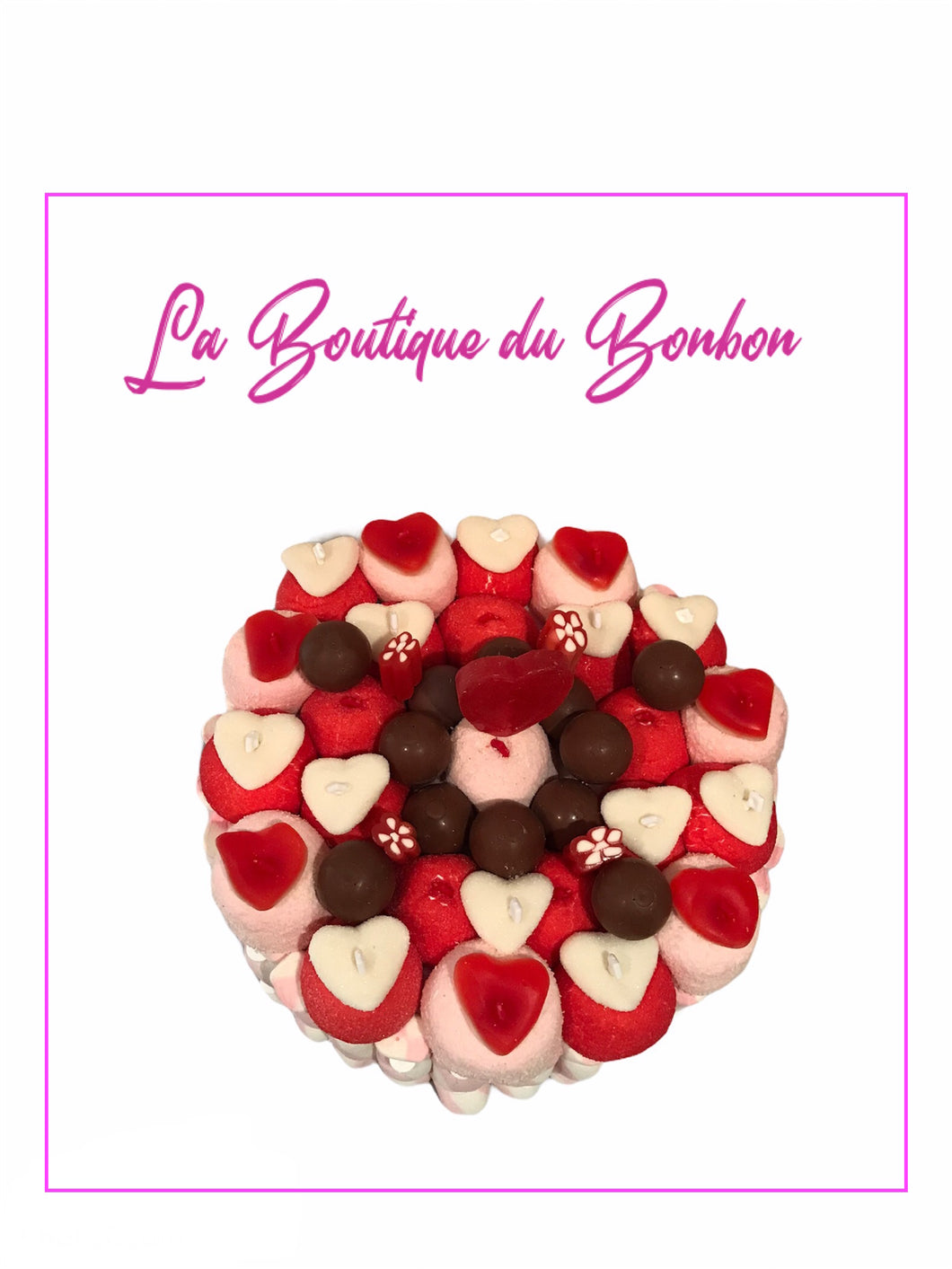 GÂTEAU DE BONBONS ET CHOCOLAT